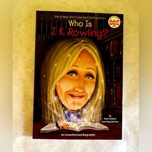 Who Is J.K. Rowling? by Pam Pollack & Meg Belviso (Paperback - New) 📚✨